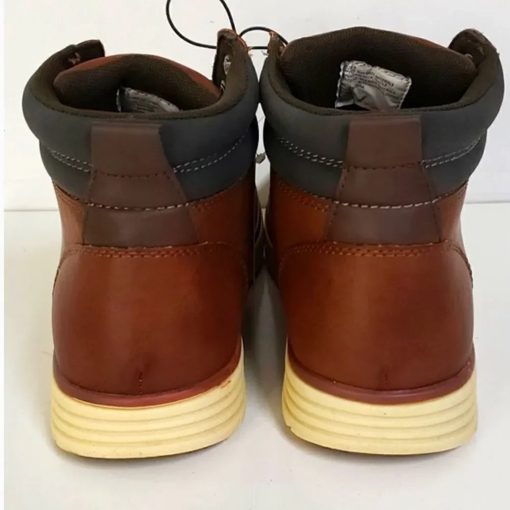 NEW! Men's Goodfellow Maxwell Brown High Top Lace-Up Sneaker Boots